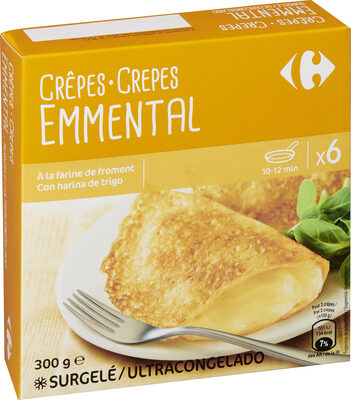 Carrefour 6 Crêpes Emmental