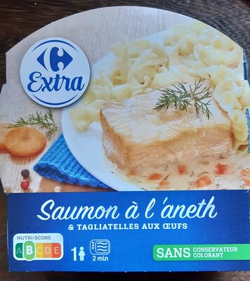 Saumonàlanethtagliatellesauxufs