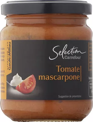 Carrefour Sélection, Carrefour SAUCE Tomate & mascarpone