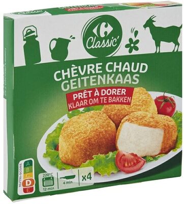 Carrefour Chèvre Chaud Prêt à dorer