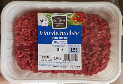 Viande Hachée pur Bœuf