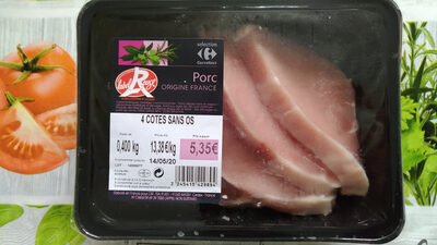 Image descriptive de Viande de Porc Côtes sans os