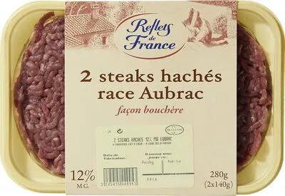 Reflets de France,Carrefour Steaks hachés façon bouchère 12% MG