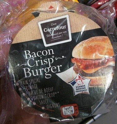 Image descriptive de Bacon Crisp Burger