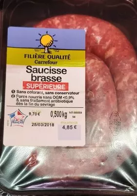 Saucisse brasse supérieure