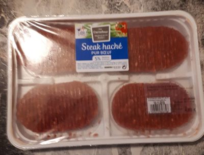 Image descriptive de Steak haché pur boeuf