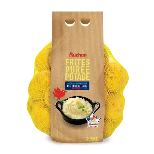 AUCHAN Pommes de terre de consommation frites purée potage