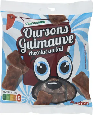Oursons guimauve chocolat au lait