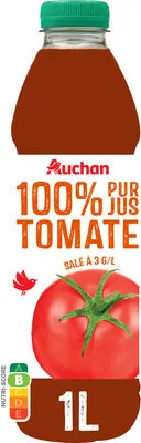 100% PUR JUS - Tomate salé à 3g/L