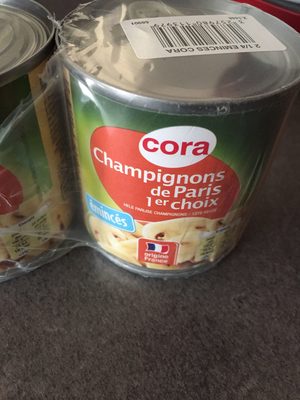 Cora ChampignonsDeParisémincés200GCora