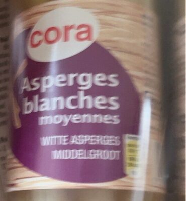 Cora Asperges blanches moyennes