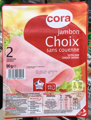 Image descriptive de JambonChoixsanscouenne