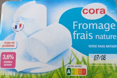 Image descriptive de Fromagefraisnature