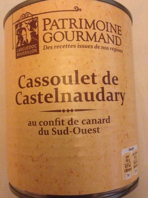 Image descriptive de Cassoulet de Castelnaudary - au confit de canard du Sud-Ouest