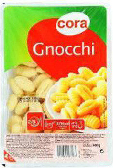 Image descriptive de Gnocchi400GrammesMarqueCora