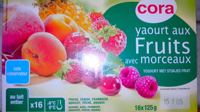 Image descriptive de Yaourt aux Fruits avec Morceaux