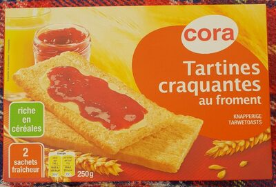 Cora Tartinescraquantesaufroment250g