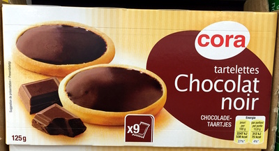 Cora TartelettesChocolatNoir