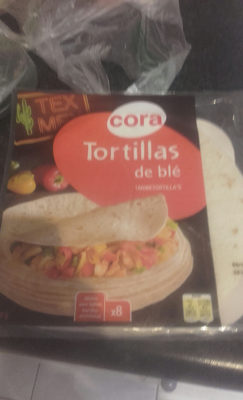 Image descriptive de Tortillas de blé souples