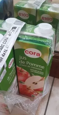 JusDePomme4Fois1LitreMarqueCora