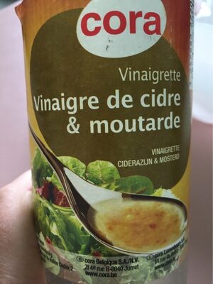 Vinaigretteauvinaigredecidreetmoutarde50cl