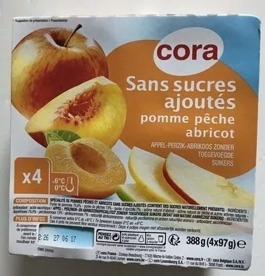 CompotesSanssucresajoutésPommePêcheAbricot