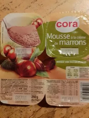 Cora MousseàLaCrèmeDeMarrons4X73g