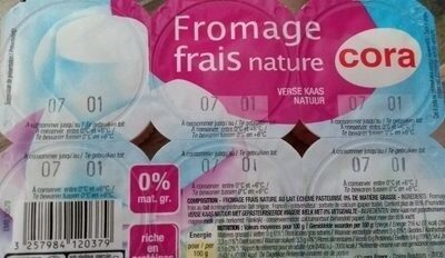 Image descriptive de Fromagefraisnature