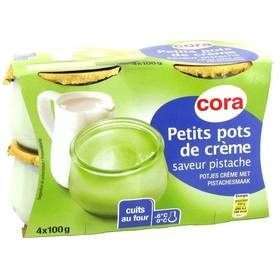 Cora Petitspotsdecrèmesaveurpistache