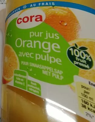 Cora PurJusdorangeavecpulpe