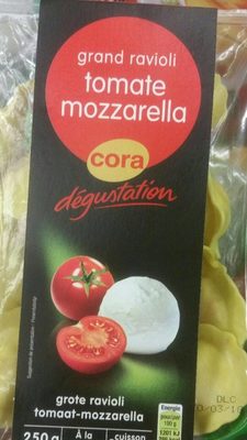 Image descriptive de Grandraviolitomatemozzarella