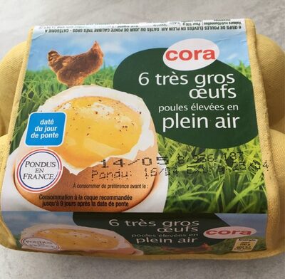 Image descriptive de Très gros oeufs (plein air)