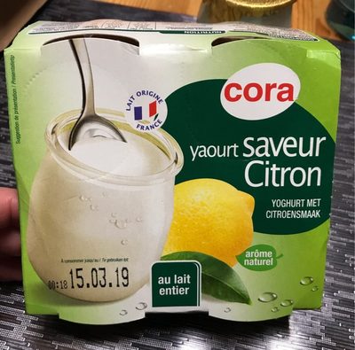 Cora Yaourtsaveurcitron