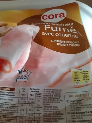 Cora JambonSupérieurfuméaveccouenne