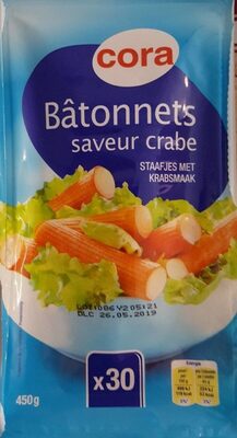 Bâtonnetssaveurcrabe