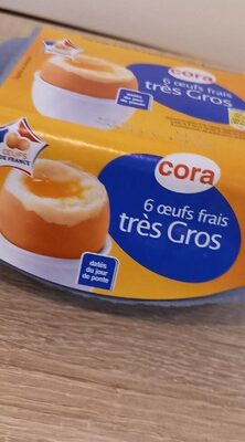 Image descriptive de oeufs frais très gros