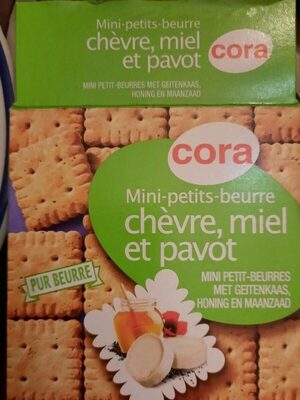 Cora Minipetitsbeurrechèvremieletpavot