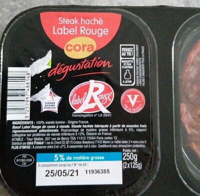 Steak haché Label Rouge