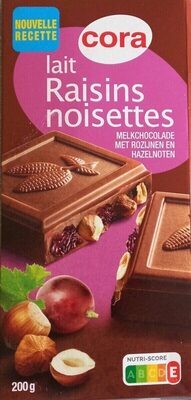 Cora Chocolatlaitraisinsnoisettes