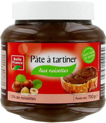 Pâtes à tartiner Aux noisettes