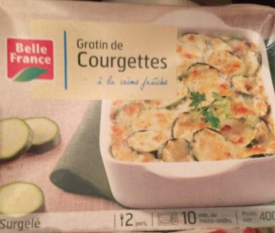 Image descriptive de Gratin de Courgettes à la Crème Frache