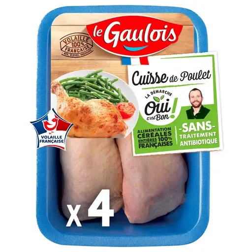 LE GAULOIS Cuisses de poulet blanc