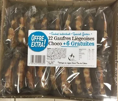 Gaufres Liègeoises choco