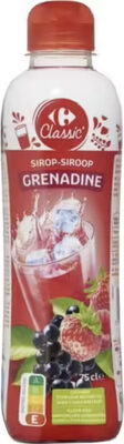 Image descriptive de Sirop de grenadine