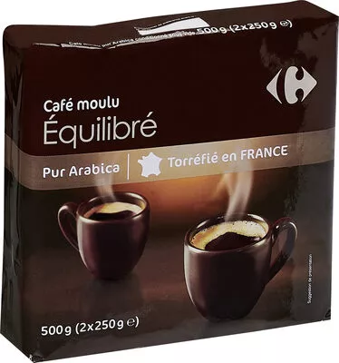 Café moulu équilibré