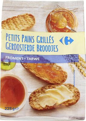 Image descriptive de PetitspainsgrillésNature