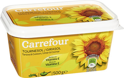 Carrefour 3/4 Margarine TOURNESOL Tartine et cuisson