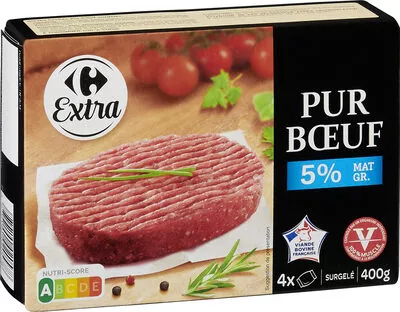 Carrefour Steacks hachés le Pur Boeuf