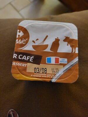 Carrefour Crème dessert Saveur Café