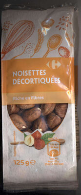 Image descriptive de NoisettesDécortiquées